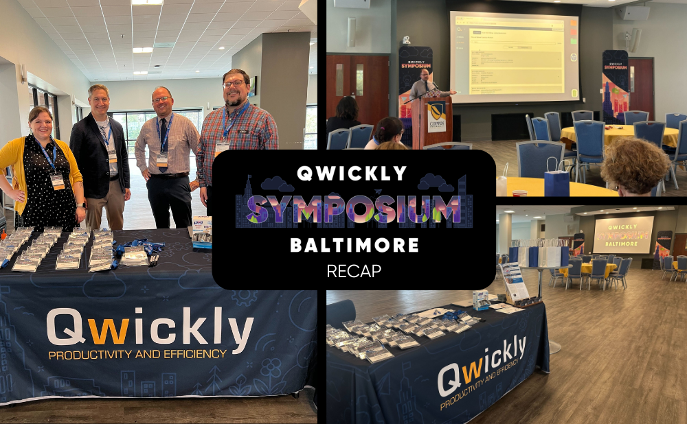 Qwickly Symposium Baltimore Recap: Exciting Updates and New Partnership